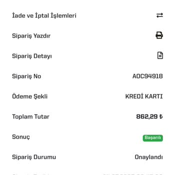 İade Sonrası Eksik Ödeme Ve Kargo Ücreti Mağduriyeti