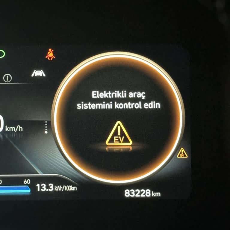 Hyundai Kona Elektrikli Araçta Sürekli Şarj Uyarısı Ve Servisten Çözüm Alamama