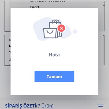 LCW'de 1 Aydır Sipariş Veremiyorum, Sürekli Ödeme Hatası Alıyorum