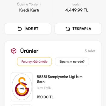 Yanlış Ve Defolu Forma, Müşteri Hizmetlerinden İlgisizlik