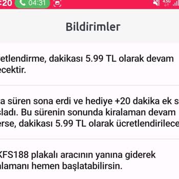 Tiktak Uygulama Hatası Nedeniyle Fazla Ücret Ödedim