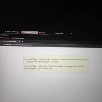 Gigafiber Altyapı Sorunu Ve Uzayan Modem Aktivasyon Süreci Nedeniyle Hizmet Alamıyorum