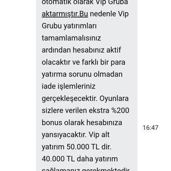 Mars Bahis Yatırdığım Parayı Hesabıma Geçirmiyor Ve Baskı Uyguluyor