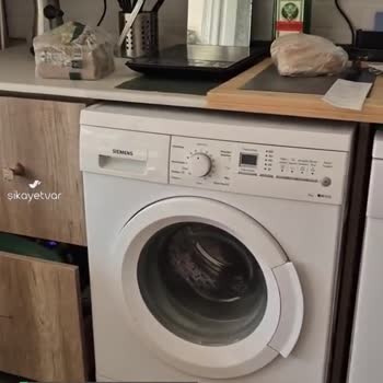 Siemens Çamaşır Makinesi Sıkıntısı!