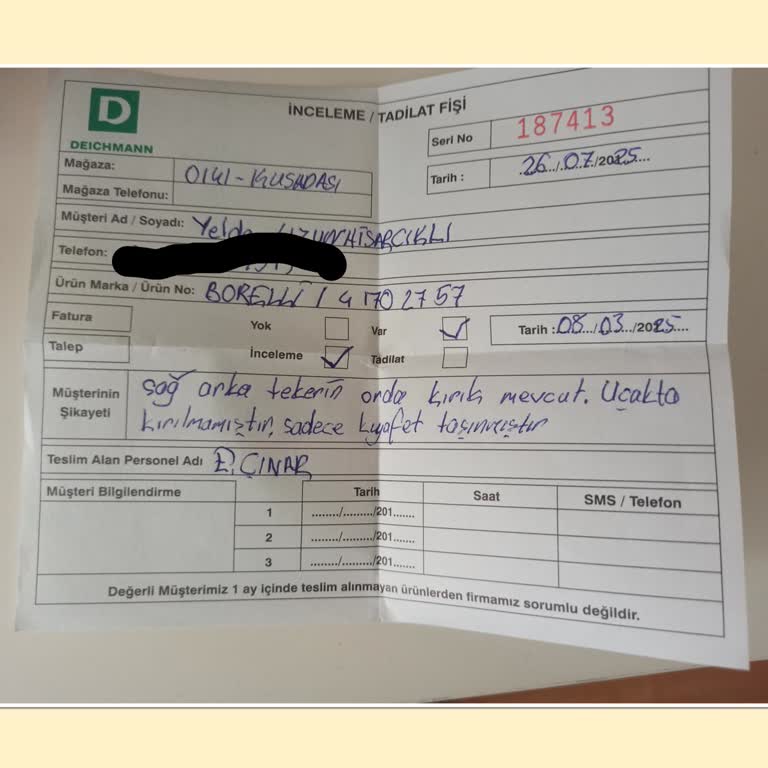 Garanti Kapsamı Dışında Bırakılan Valiz İçin Mağduriyet