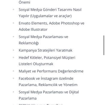 Eğitim İçeriği Vaatlerle Uyuşmuyor İade Talebime Yanıt Alamadım