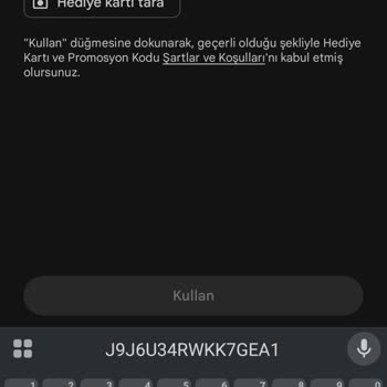 Satın Aldığım Play Store Kodu Kullanılamıyor, Ücret İadesi Yapılmıyor