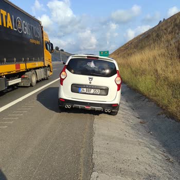 Kuzey Marmara Otoyolu'nda Mazgal Sorunu Nedeniyle Teker Patladı, Maddi Zarara Uğradım