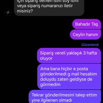 Instagramdan Alınan Ürün 1 Aydır Teslim Edilmedi İletişim Yok