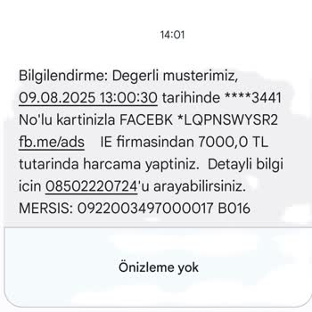 Onayım Dışında Facebook Reklam Harcaması Ve Para Çekimi