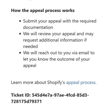 Shopify Hesabımız İşlem Yapmadan Haksız Yere Kapatıldı, Destek Alamadık