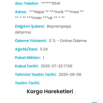 Kargom Yanlış Adrese Gönderildi Ve Müşteri Hizmetlerine Ulaşamıyorum