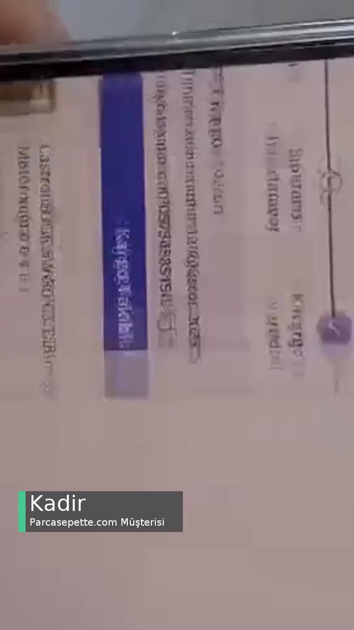 Parcasepette.com Satıcısından Yağ Almak! videonun kapak resmi