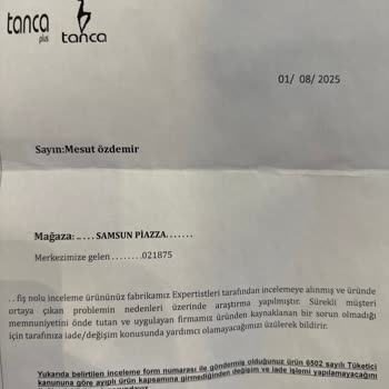 Kısa Sürede Derisi Soyulan Ayakkabı İçin Değişim Talebim Gerekçesiz Reddedildi