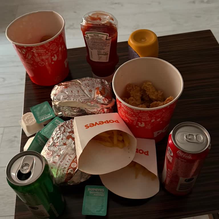 Popeyes Ümraniye Tepeüstü Şubesinden Sürekli Eksik Ve Soğuk Sipariş Sorunu!