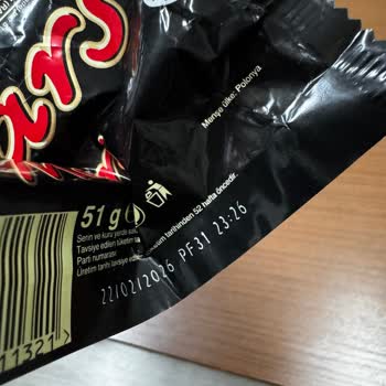 Aldığım Mars Çikolatalar Bozuk Ve Beyazlamış Çıktı