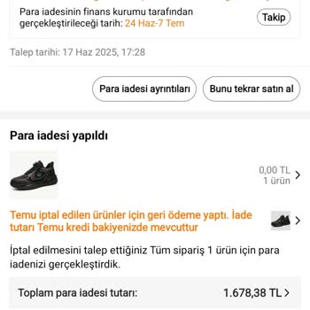 İade Ücreti 2 Aydır Hesabıma Yatmadı, Sorunum Çözülmüyor