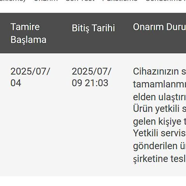 Garanti Biter Bitmez Ana Kart Arızası Ve Yetersiz Servis Desteği