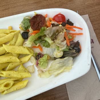 Taze Olmayan Salata Ve Lezzetsiz Yemek Deneyimi