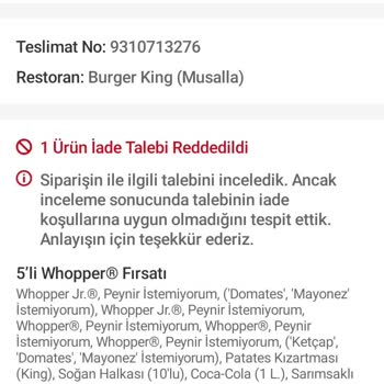 Yanlış Ürün Gönderimi Ve Fazla Ücret İadesi Mağduriyeti Yaşadım