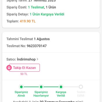 Sipariş Teslim Edilmedi, Para İadesi Yapılmıyor, Müşteri Hizmetleri Sessiz