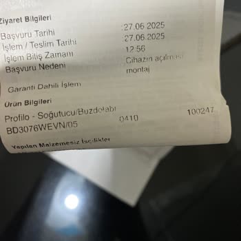 Profilo Buzdolabı Gıdaları Bozuyor, Servis Çözüm Sunmuyor