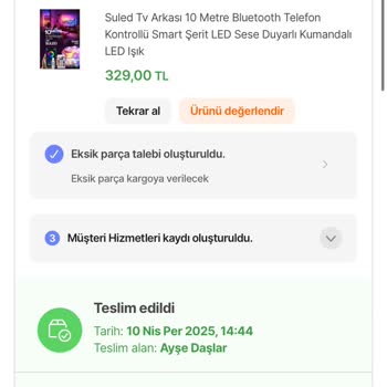 Bozuk Kumanda Ve Eksik Parça İçin Çözüm Sunulmadı