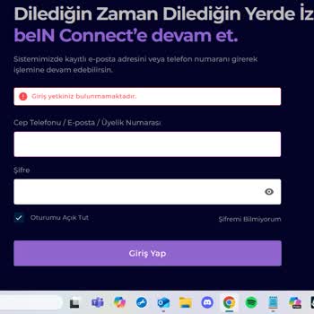 Bein Connect Ve Decoder Erişim Sorunu Müşteri Hizmetleriyle İletişim Kurulamıyor