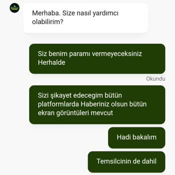 Hesabım Gerekçesiz Engellendi, Param Ödenmiyor!