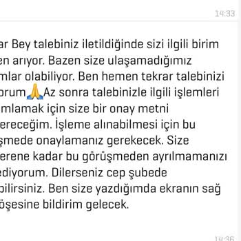 Yapılandırma Başvurusu Sonuçsuz Kaldı, Bilgilendirme Yapılmıyor