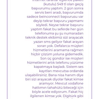 Digiturk İnternet Başvurum Belgeler İstenmeden İptal Edildi Kurulum Yapılmadı