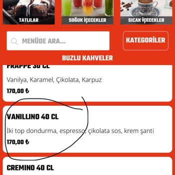 Menü Ve Kasa Fiyatları Farklı Fazla Ücret Alındı