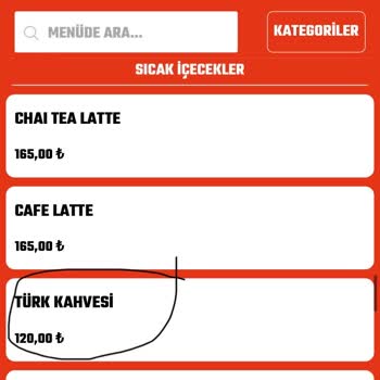 Menü Ve Kasa Fiyatları Farklı Fazla Ücret Alındı