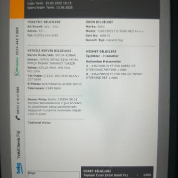 Buzdolabım Soğutmuyor, Servis Sorunu Çözemiyor, Mağduriyetim Sürüyor