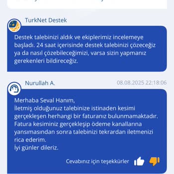 Taşınma Sonrası Haksız Kurulum Ücreti Fatura Ekranında Silinmiyor
