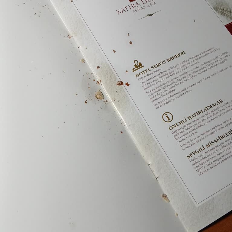 Xafira Deluxe Resort'ta Yetersiz Hizmet Ve İlgisizlik Nedeniyle Mağduriyet