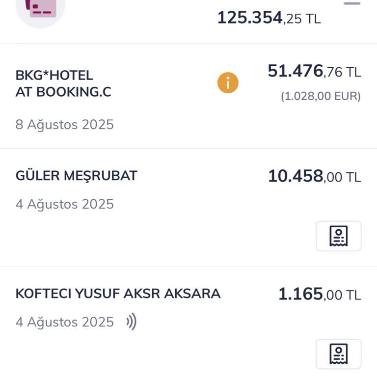 Bilgim Dışında Yapılan Yüksek Tutarli Booking İşlemi Mağduriyeti