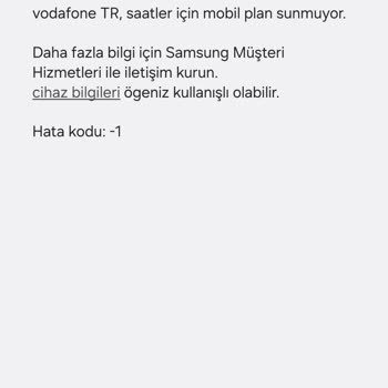 Vodafone'un Samsung Galaxy Watch LTE İçin Esım Desteği Sunmaması Ve Yetersiz Müşteri Hizmetleri