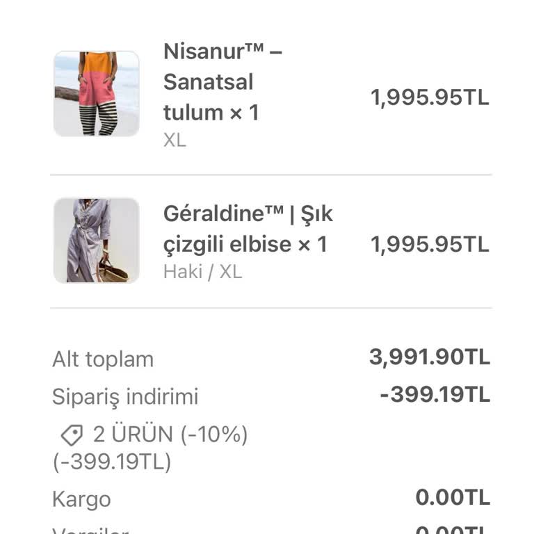 Siparişim Ulaşmadı, Firma Güven Vermiyor Ve İade Talep Ediyorum