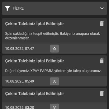 Kazandığım Bakiyenin Silinmesi Ve Hesabımın Engellenmesi Nedeniyle Mağduriyet Yaşıyorum