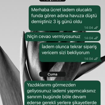 Siparişim Gönderilmedi, İadem Yapılmıyor: Mağduriyetim Giderilmiyor
