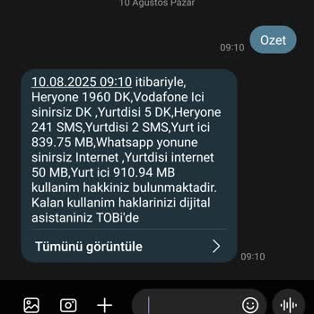 Kullanılabilir İnternetim Varken Haksız Aşım Paketi Ve Ek Ücret