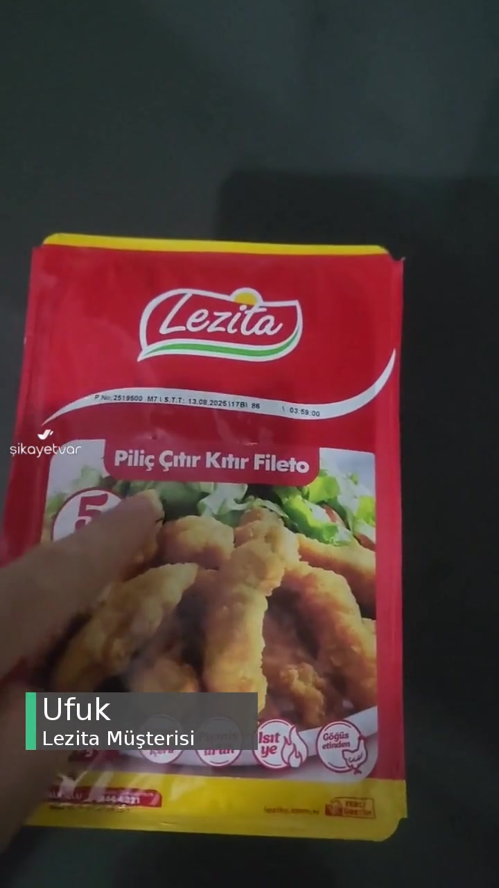 Lezita Piliç Fileto Paket Şişme Sorunu! videonun kapak resmi