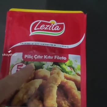 Lezita Piliç Fileto Paket Şişme Sorunu!
