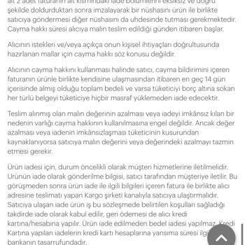 Yanlış Ve Etiketsiz Ürün, Fatura Eksikliği Ve Yasal İade Hakkının Reddedilmesi Nedeniyle Mağduriyet