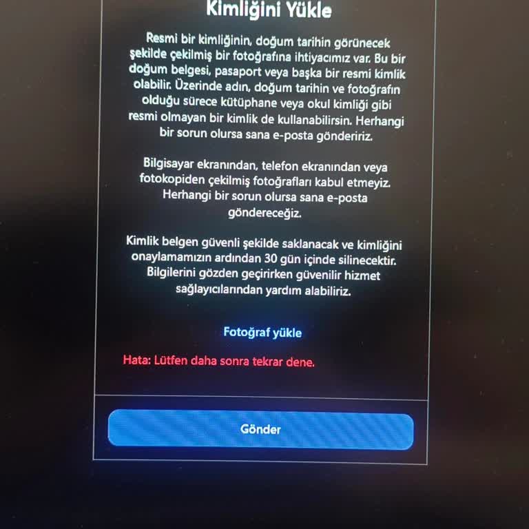 Instagram Hesabım Haksız Yere Askıya Alındı, Kimlik Yükleyemiyorum