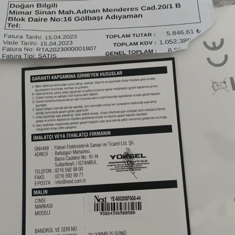 Next 4K Televizyonda Yazılım Güncellemesi Sorunu Ve Kanal Geçişi Problemi