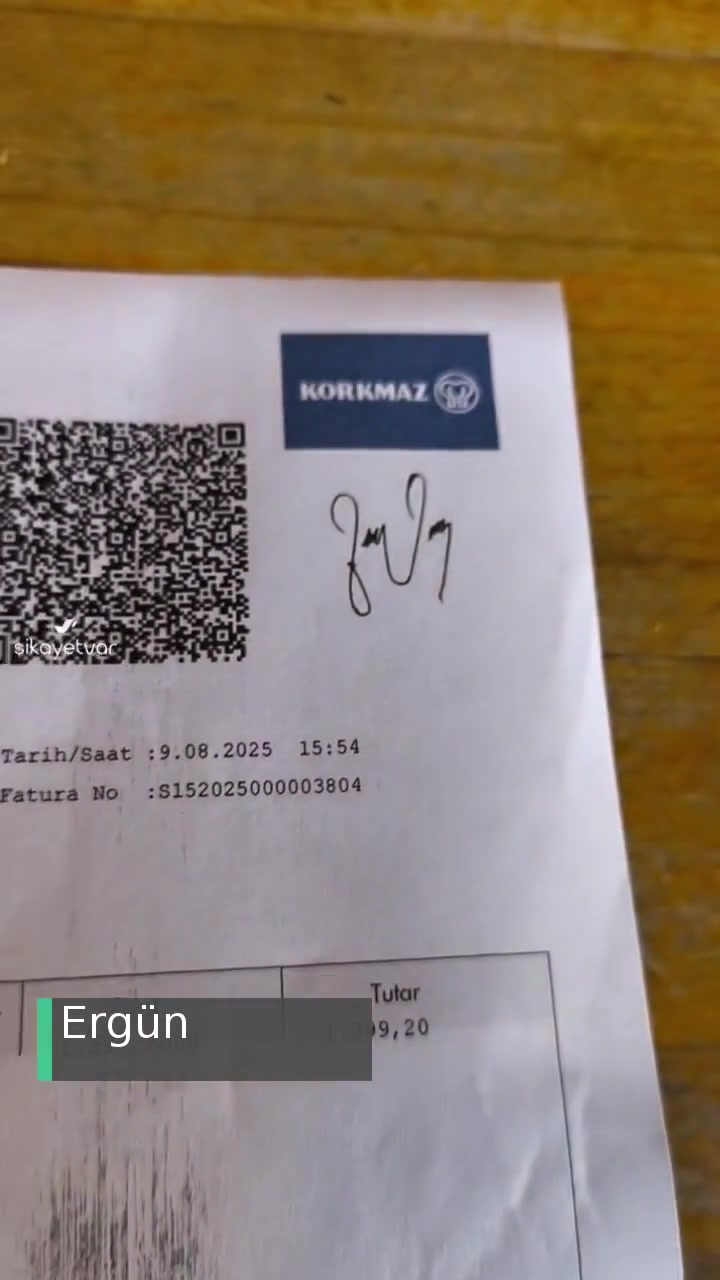 Korkmaz Mutfak Eşyaları Müşteri Memnuniyetsizliği videonun kapak resmi