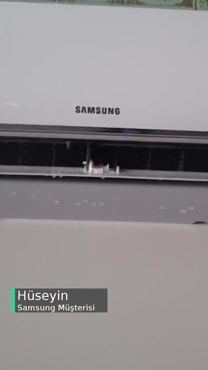 Samsung Klima İç Üniteden Su Akıtıyor Servis Kabul Etmiyor Arızayı! videonun kapak resmi