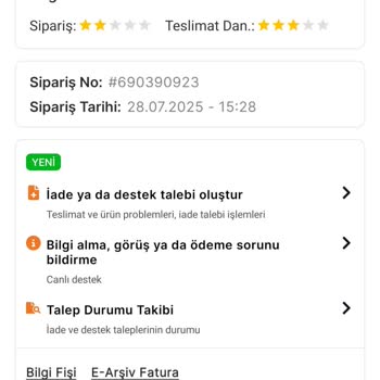 Defolu Dondurma Ve Cevapsız Müşteri Hizmetleri